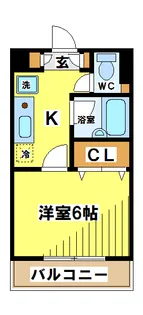 東京都世田谷区南烏山6【マンション】の間取り