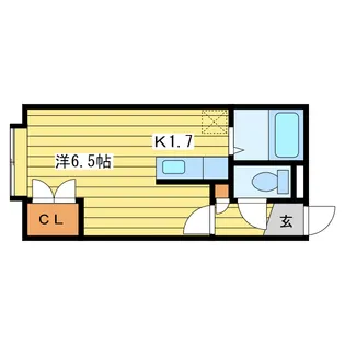 サンコート(江別)【2階】の間取り
