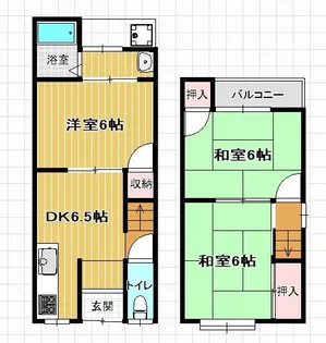 京都府宇治市大久保町平盛【一戸建】の間取り