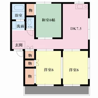 アルクスAP【2階】の間取り