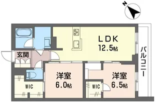 フェリシード野沢【3階】の間取り