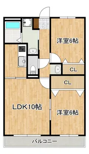 アクシスサンセリテ【5階】の間取り