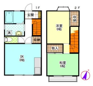 ハイム桜花の間取り