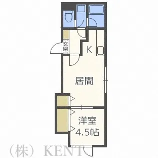 ラ・フォルセN30【2階】の間取り