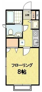 カーサ ブラン【2階】の間取り