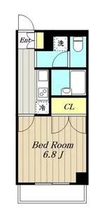 アンプルールフェールロマン【2階】の間取り