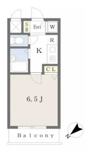 マピエス小平【1階】の間取り