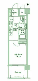 コンフォリア東品川【3階】の間取り