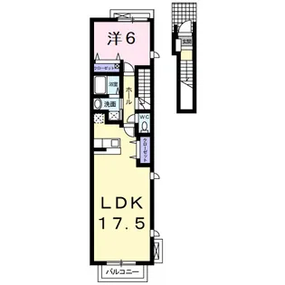 プラウド幕張本郷 VIII【2階】の間取り