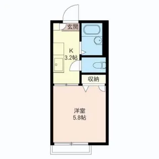 パークサイド【2階】の間取り