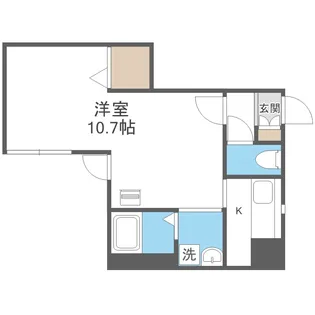 モンターニュアボール【1階】の間取り