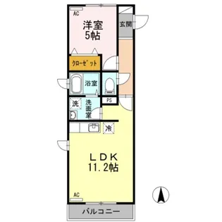 サンテラス市ヶ尾【3階】の間取り