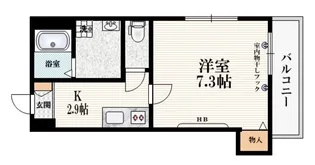 シャルベーシア【4階】の間取り
