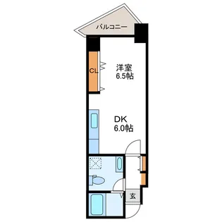 アピレ21【5階】の間取り
