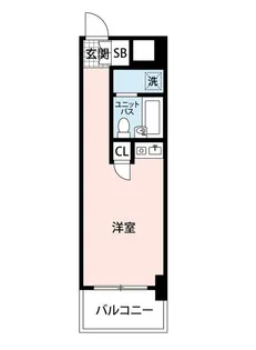 マイナビSTAYパレス大井町(品川大井町スカイレジテル)【3階】の間取り