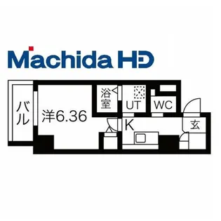 エヌエムキャトフヴァンヌフ【6階】の間取り