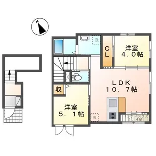 コンフォルティーノIIIの間取り