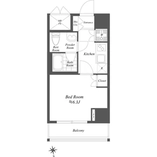 CONDE相模原【2階】の間取り