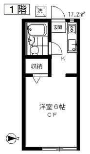 パルコーポ小宮山【1階】の間取り