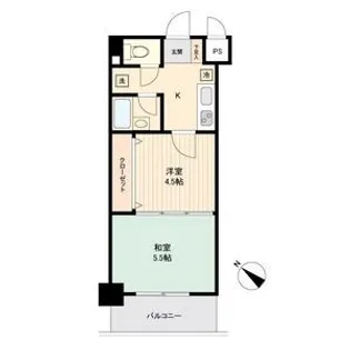 リビングステージ東仙台【4階】の間取り