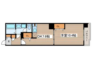 MELLOW 葵【4階】の間取り