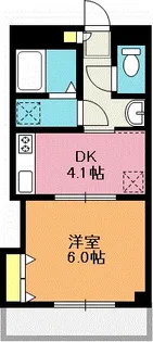 アルカディア【3階】の間取り