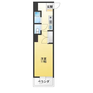 ロイヤルセレクト31【5階】の間取り