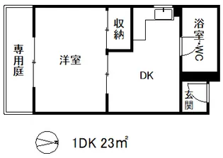 カーサリッチ【2階】の間取り