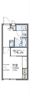 レオパレスヴィオレ【2階】の間取り