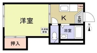 フォーブル若宮【2階】の間取り