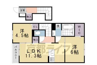 カルムベルフルールの間取り