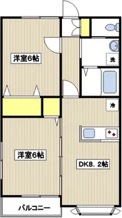 プランドール【1階】の間取り