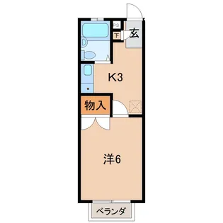 MIKOTO XIII【1階】の間取り