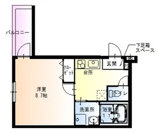 フジパレス堺市駅北I番館【1階】の間取り
