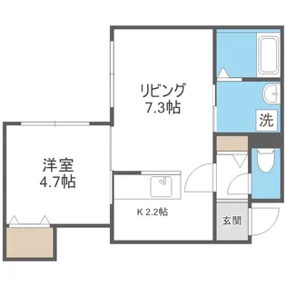 Enchant S-Village16N【2階】の間取り