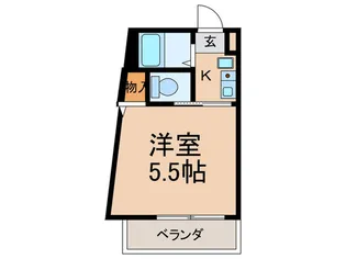 月村マンションNO 17【3階】の間取り