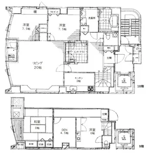 ヨシダFGビル【9階】の間取り