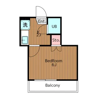 メゾン世田谷【2階】の間取り