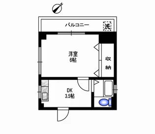 EBISUビル【4階】の間取り