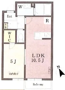 レイブリス【2階】の間取り