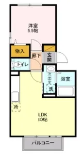 シーサイドフォレストII【3階】の間取り