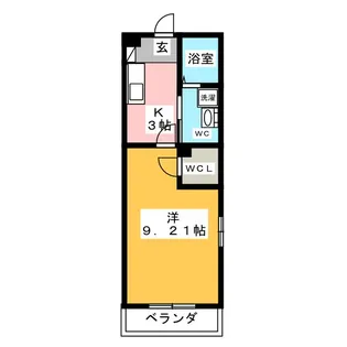 GRANDUKE SUZUKA【11階】の間取り