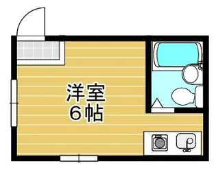 コーポ京橋【1階】の間取り