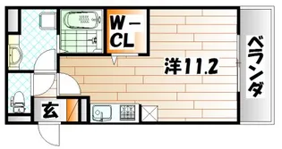 Lire de repos【1階】の間取り