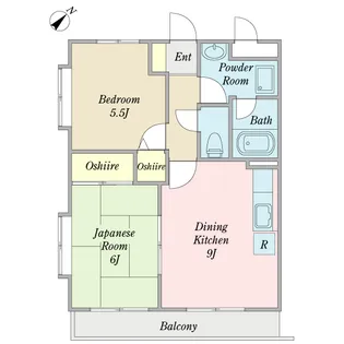 メルベーユ【3階】の間取り