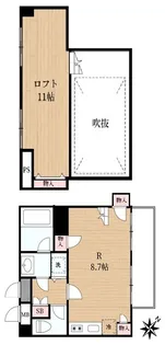 カーサグラン上野毛【4階】の間取り