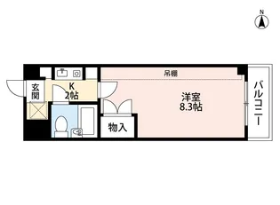 エスパシオ【3階】の間取り