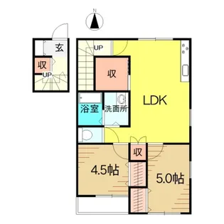 シエーナ静西【2階】の間取り
