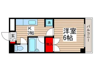 本間ハイツ【3階】の間取り