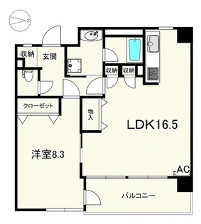 エスポワール青葉台 C棟【3階】の間取り
